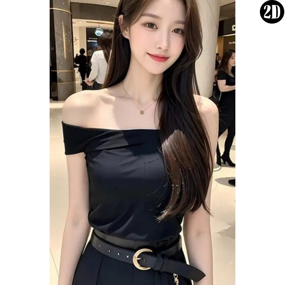 Vintage Women'S Formal Wear - ป้ายโลหะวินเทจ ภาพผู้หญิงในชุดเดรสเปิดไหล่สีดำ ภาพแฟชั่นสไตล์เรโทร โปสเตอร์ตกแต่งผนัง งานศิลปะเหล็กสำหรับตกแต่งบ้าน
