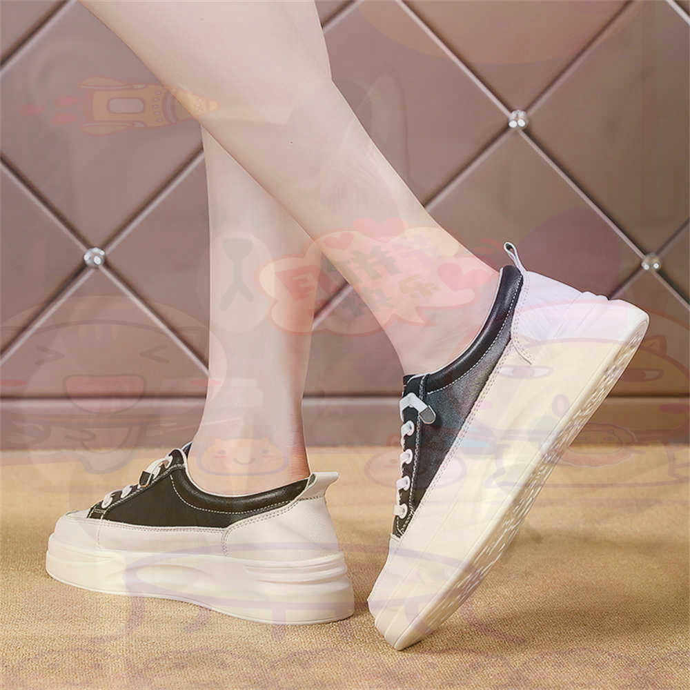 Formal Women Daily Wear Footwear - LACE-up Chunky Loafers ผู้หญิงสเก็ตบอร์ดกีฬารองเท้าตะกร้ารองเท้าผ้าใบจริงแบบพกพาข่าวตะกร้า Teni ที่มีคุณภาพสูง