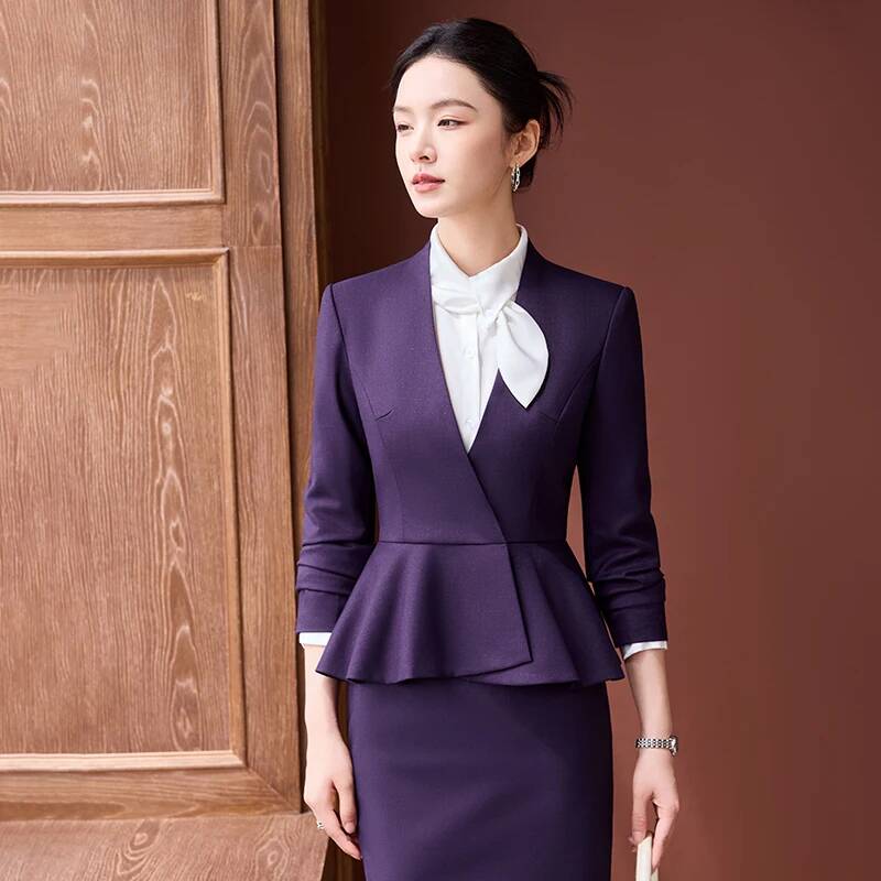 Women Formal Wear Interview - ชุดสูทผู้หญิงคุณภาพสูงสำหรับงานออฟฟิศ ชุดทำงานมืออาชีพ ชุดสัมภาษณ์งาน ชุดเบลเซอร์และกางเกง