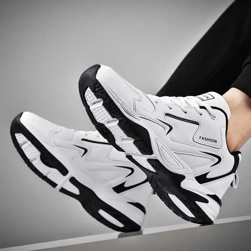 Formal Women Daily Wear Footwear - เย็นฤดูใบไม้ผลิ GYM รองเท้าผ้าใบ Casual Loafers Mens