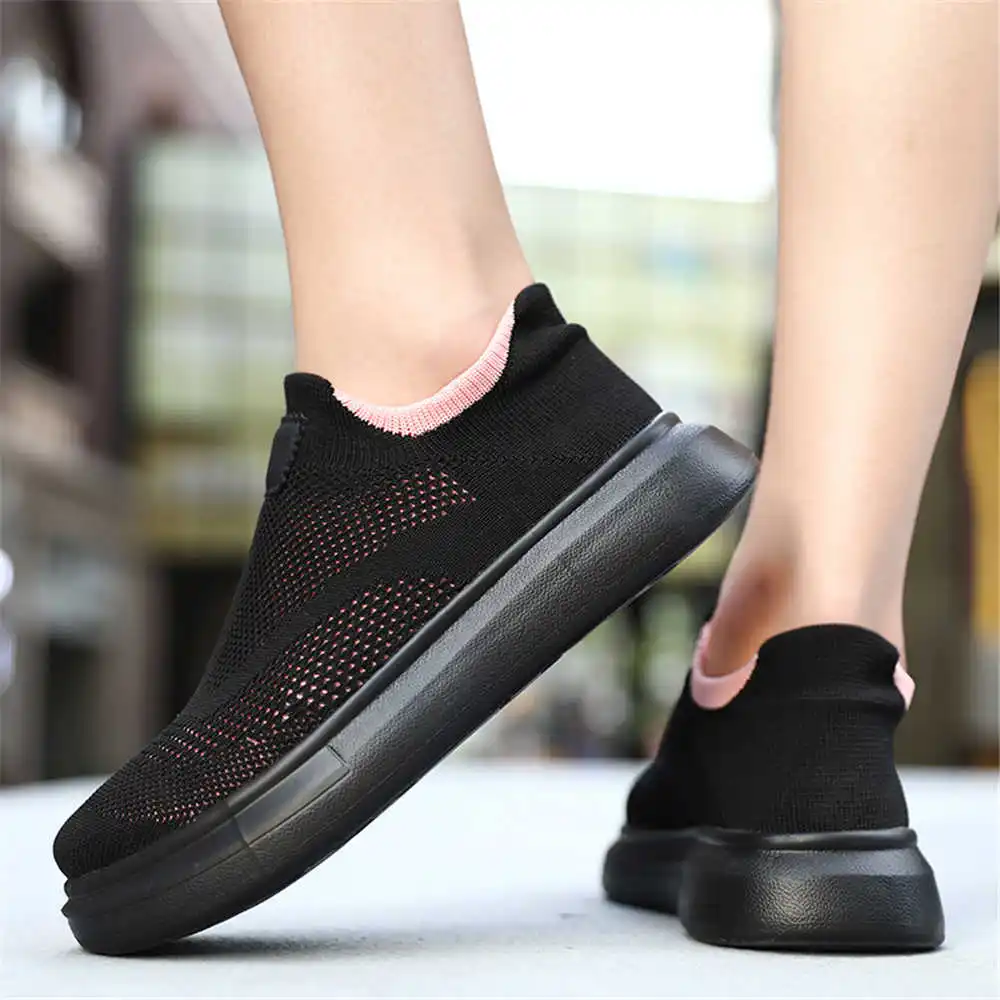 Formal Women Daily Wear Footwear - ถุงน่องแพลตฟอร์มรองเท้าสีน้ำตาลสำหรับผู้หญิงรองเท้าผ้าใบออกแบบสเก็ตบอร์ดผู้หญิงเทนนิสสาว2-7ปียิมกีฬา