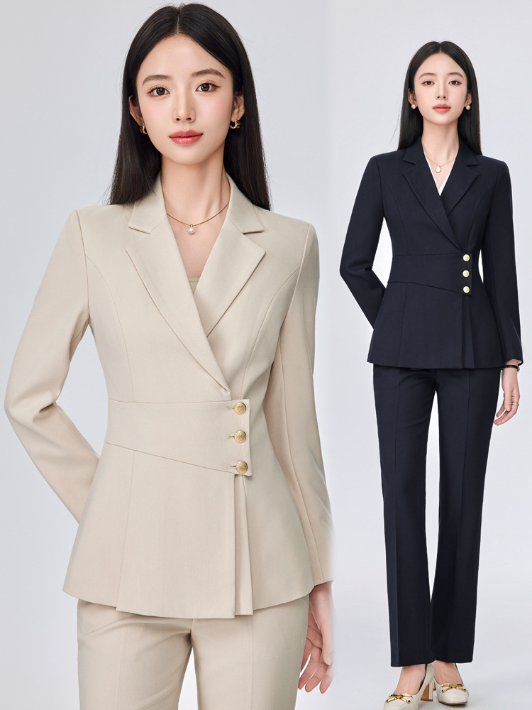 Women'S Formal Wear Stores - ชุดสูททำงานสำหรับผู้หญิง คอลเลคชั่นฤดูใบไม้ร่วงใหม่ ดีไซน์หรูหรา สำหรับใส่ทำงาน สัมภาษณ์งาน และเดินทาง