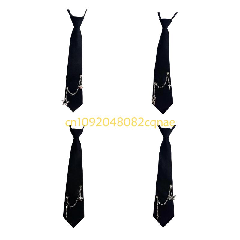 Women Formal Wear Korean - เนคไทเกาหลี มีซิปปิด เปิด/ปิดง่าย เนคไทสไตล์วิทยาลัย สวมใส่อย่างเป็นทางการ