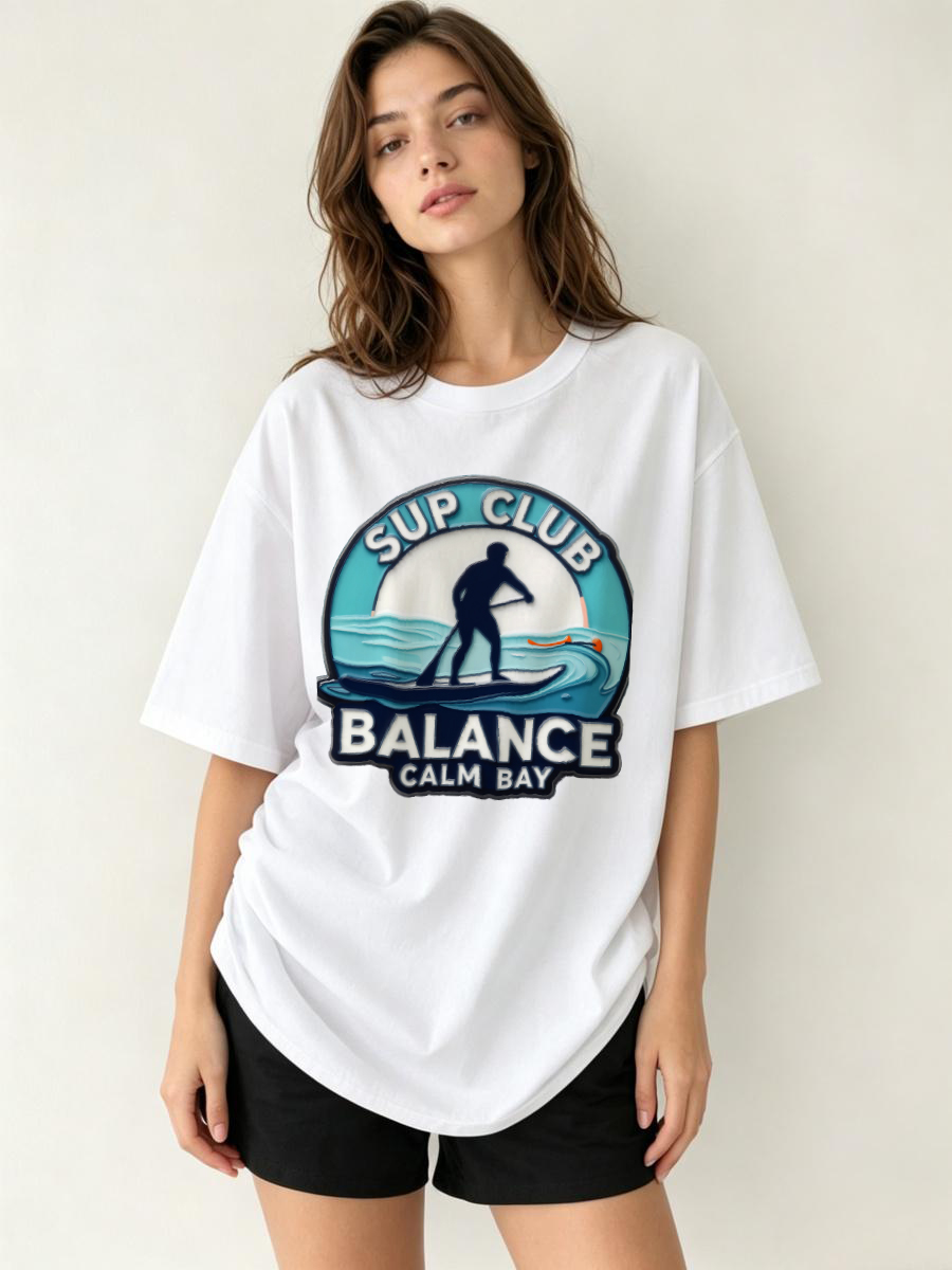 เสื้อยืด ผ้าฝ้ายคุณภาพดี สัมผั - Women'S Formal Evening Wear Tops บทวิจารณ์และราคา