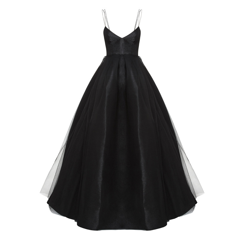 Elegant สปาเก็ตตี้ชุดราตรีเกสต - Women Formal Wear Dress บทวิจารณ์และราคา
