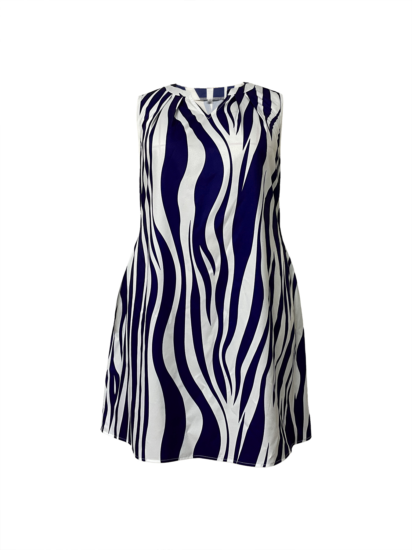 ชุดเดรสสไตล์ยุโรปและอเมริกาสำห - Shift Dress Sleeveless บทวิจารณ์และราคา