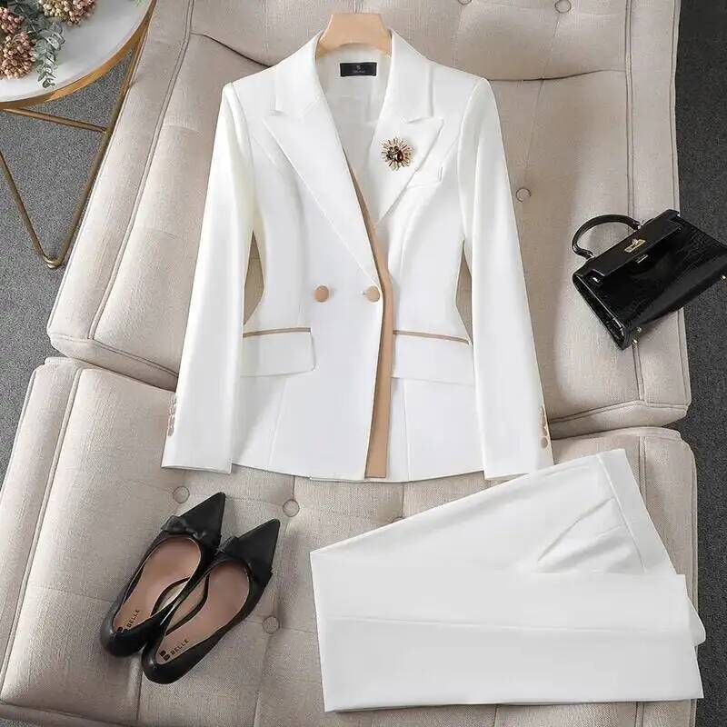 ชุดสูททำงานผู้หญิง สไตล์หรูหรา - Women Formal Wear Interview บทวิจารณ์และราคา