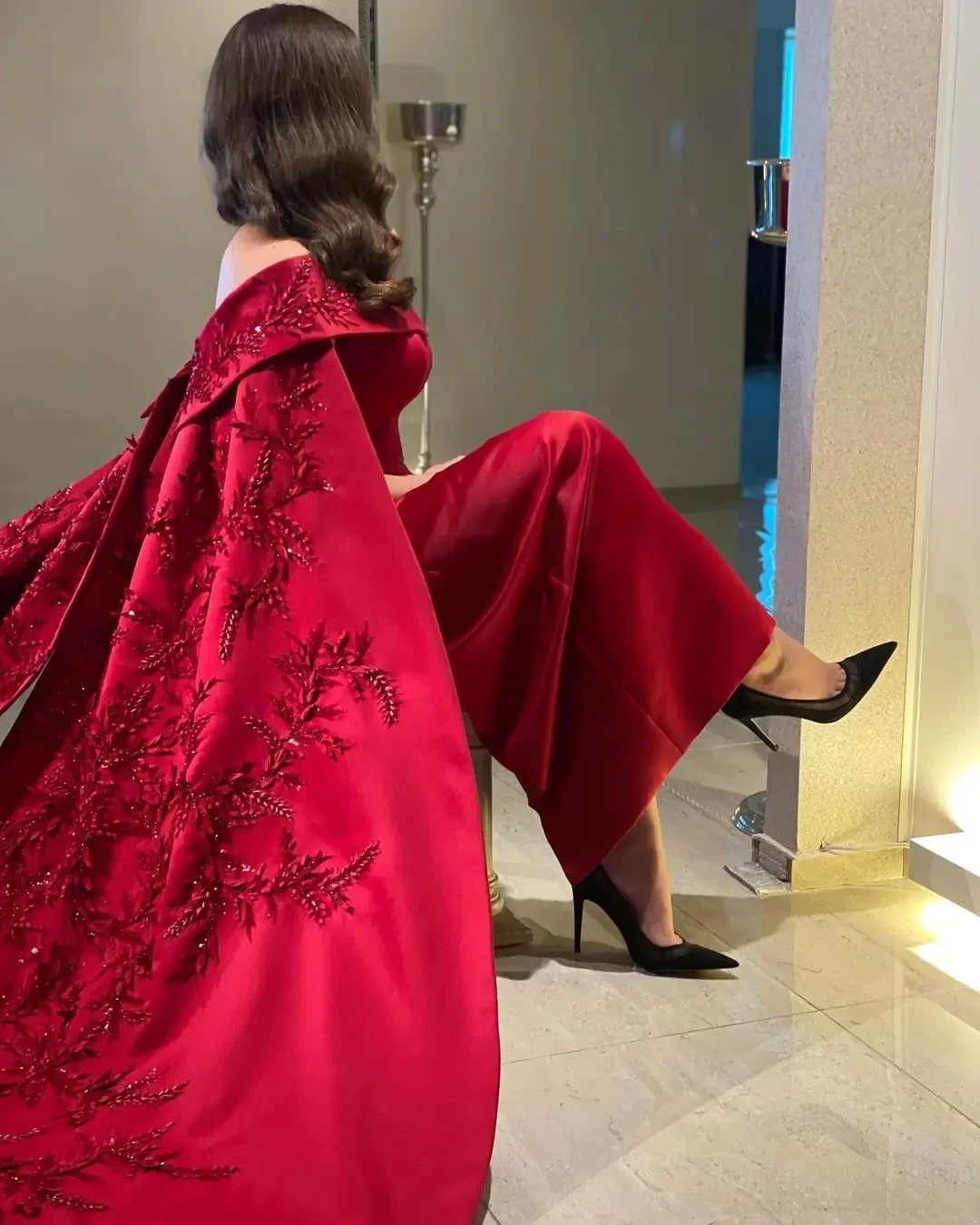 ที่กําหนดเองข้อเท้าความยาว She - Women Formal Wear Dress บทวิจารณ์และราคา