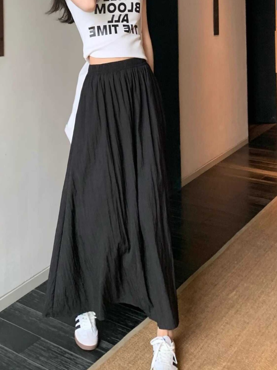 กระโปรงยาวทรงเอเอวสูงผ้าไอซ์ซิ - Pencil Skirt Midi บทวิจารณ์และราคา