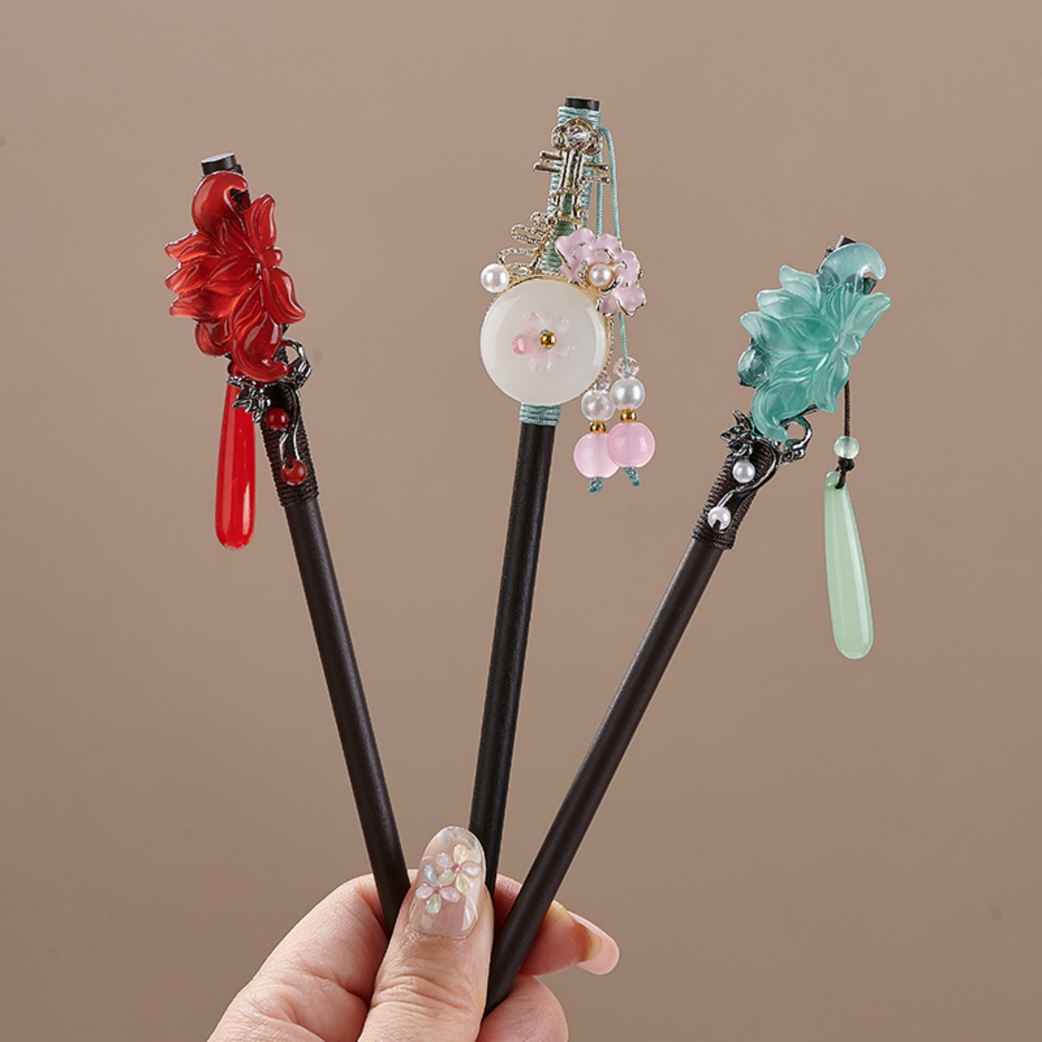 กิ๊บติดผมลายดอกไม้สไตล์วินเทจส - Vintage Women'S Formal Wear บทวิจารณ์และราคา