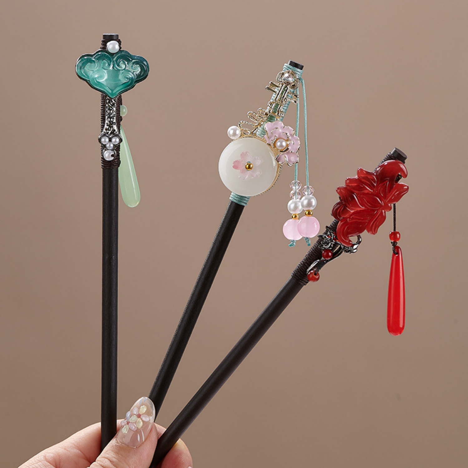 กิ๊บติดผมลายดอกไม้สไตล์วินเทจส - Vintage Women'S Formal Wear บทวิจารณ์และราคา