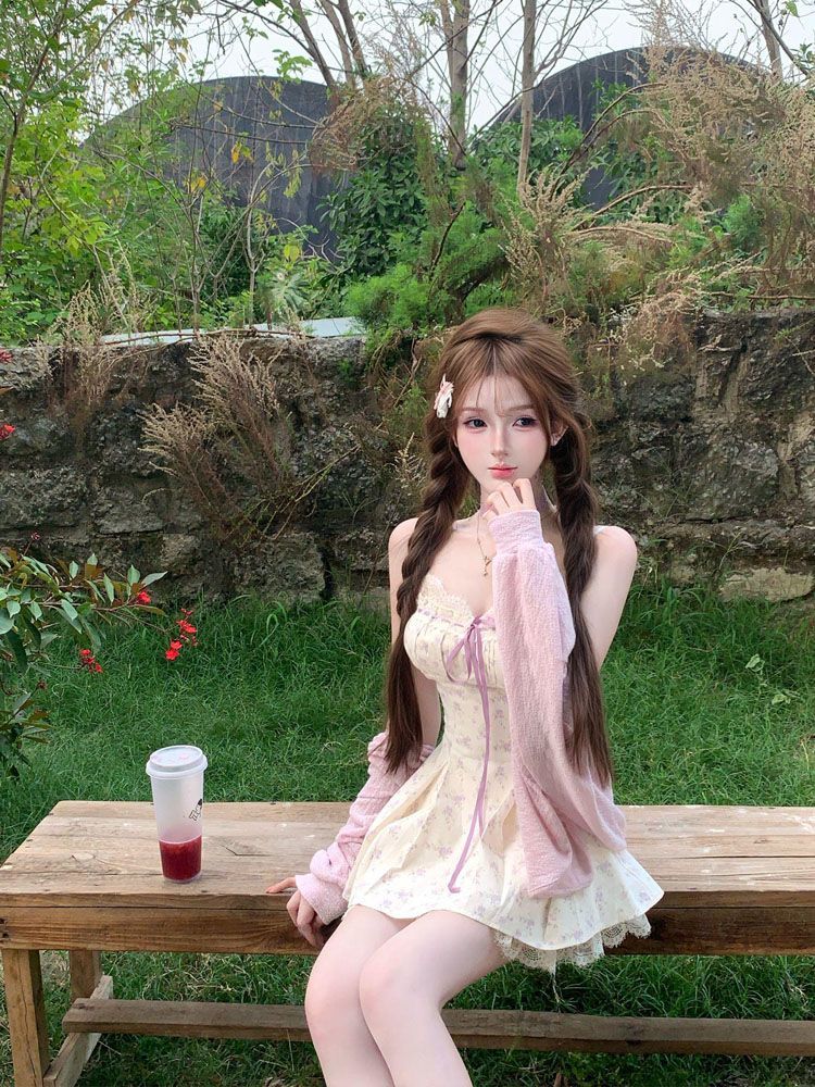 ชุดเดรสสายเดี่ยวแฟชั่นเกาหลีฤด - Shift Dress Sleeveless บทวิจารณ์และราคา