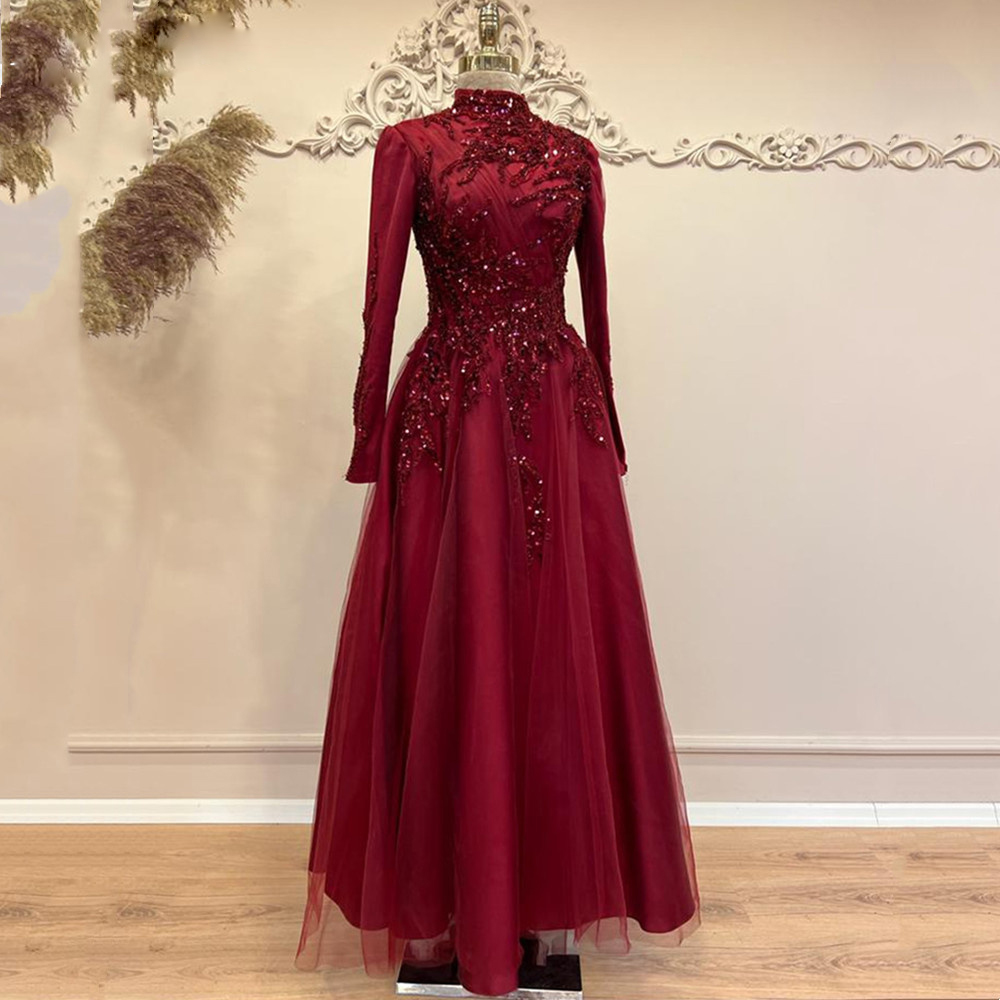 เดรสงานพรอมยาวถึงข้อเท้าลูกปัด - Women Formal Wear Dress บทวิจารณ์และราคา
