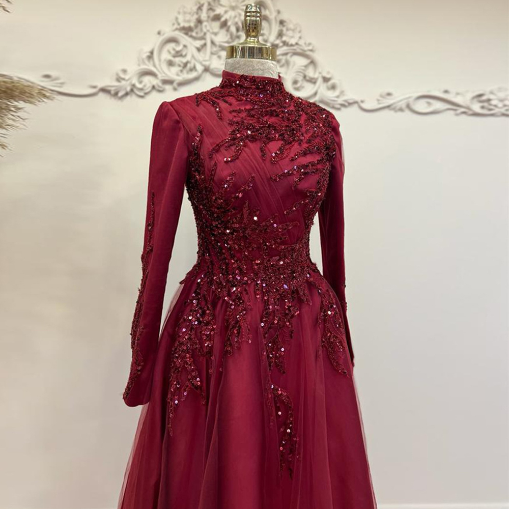 เดรสงานพรอมยาวถึงข้อเท้าลูกปัด - Women Formal Wear Dress บทวิจารณ์และราคา