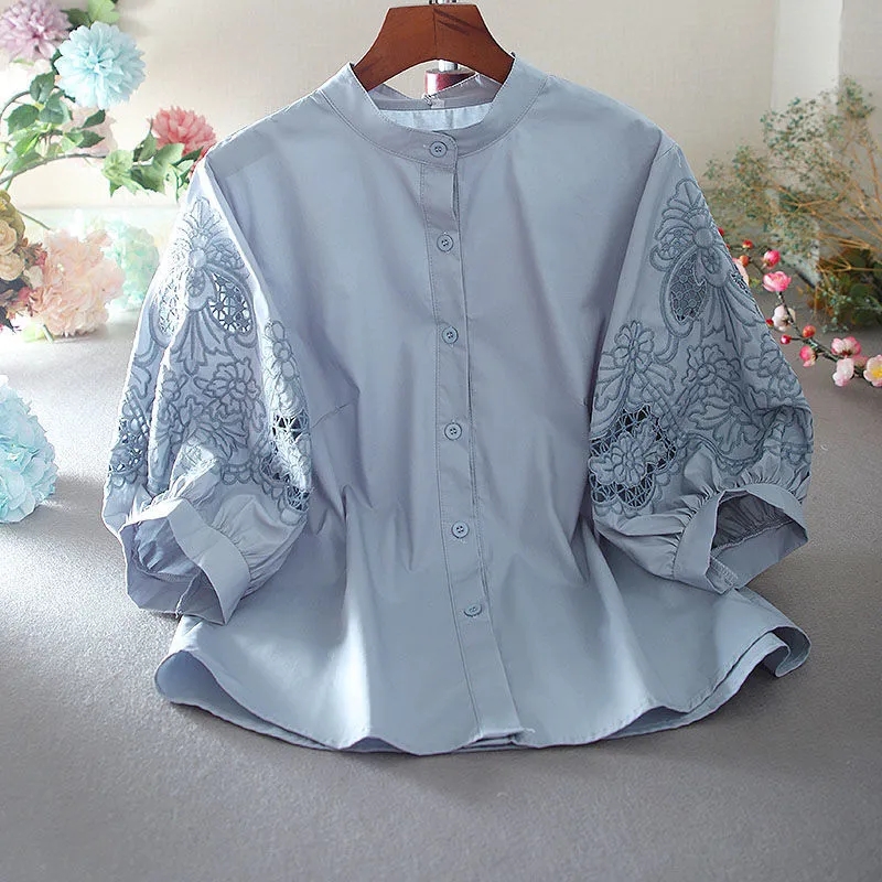2025 ฤดูร้อนผ้าฝ้าย Stand-up C - Female Formal Wear บทวิจารณ์และราคา