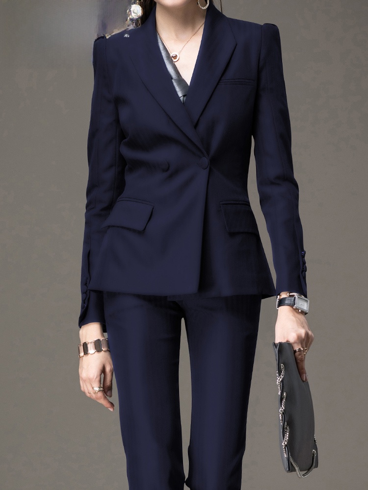 ชุดสูทสีดำสำหรับผู้หญิง แฟชั่น - Women Formal Wear Interview บทวิจารณ์และราคา