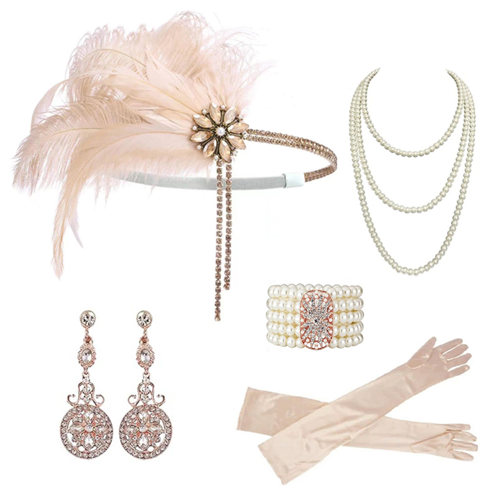 ชุดเครื่องประดับวินเทจยุค 1920 - Pearl Necklace Set บทวิจารณ์และราคา