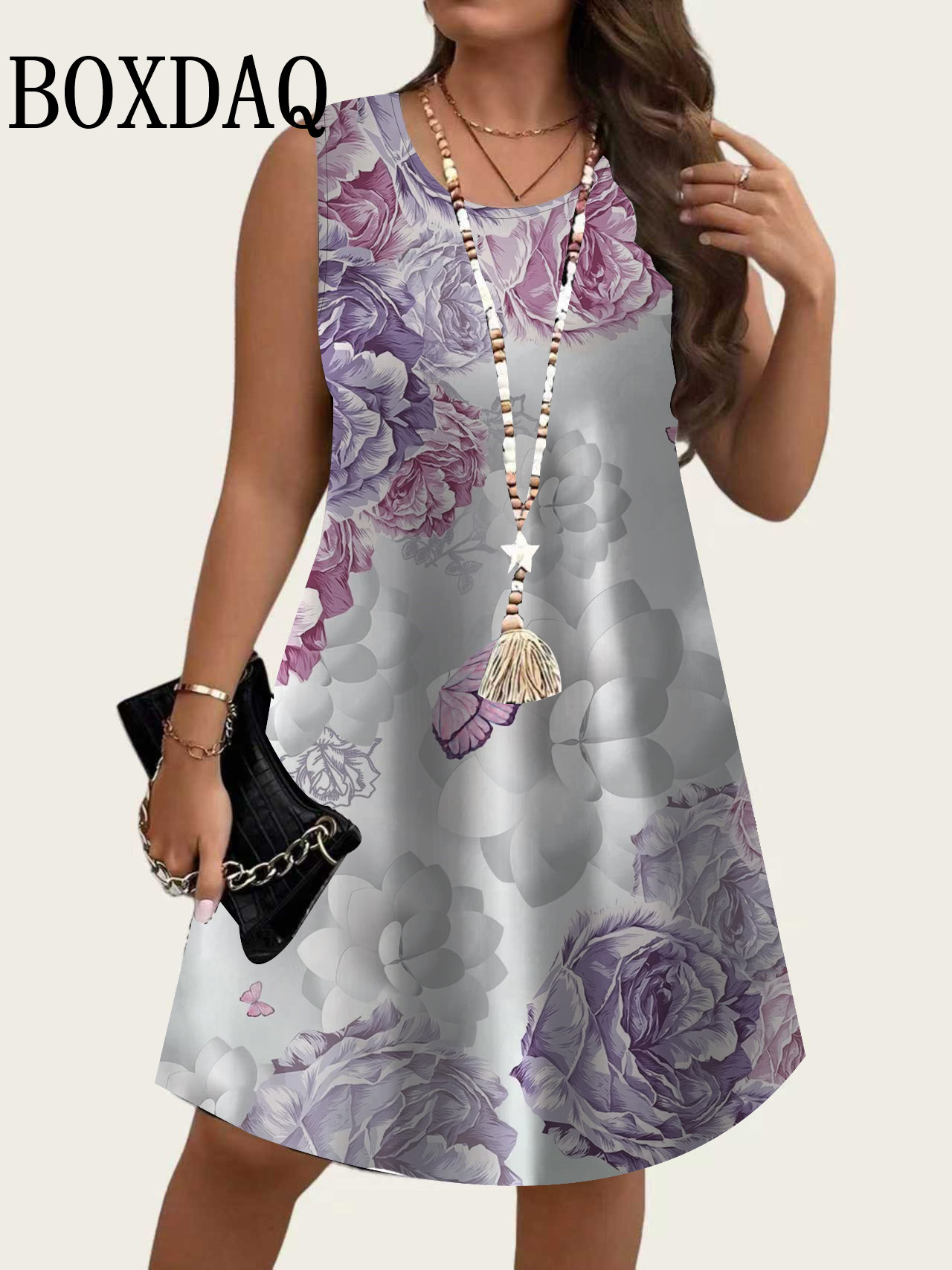 เดรสแขนกุดผู้หญิงใหม่ประจำฤดูร - Shift Dress Sleeveless บทวิจารณ์และราคา