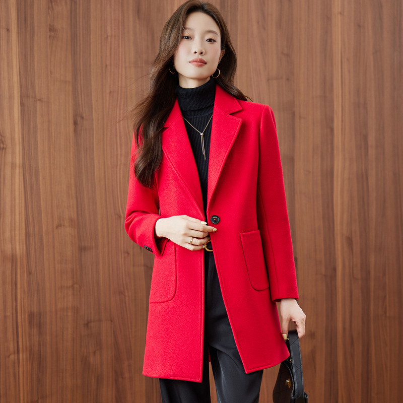 เสื้อโค้ทผู้หญิงสไตล์เกาหลี ปี - Women Formal Wear Korean บทวิจารณ์และราคา