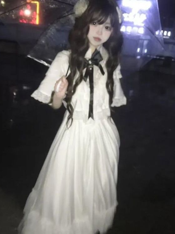 ชุดเดรสลูกไม้แขนสั้นสไตล์ญี่ปุ - Women Formal Wear Dress บทวิจารณ์และราคา