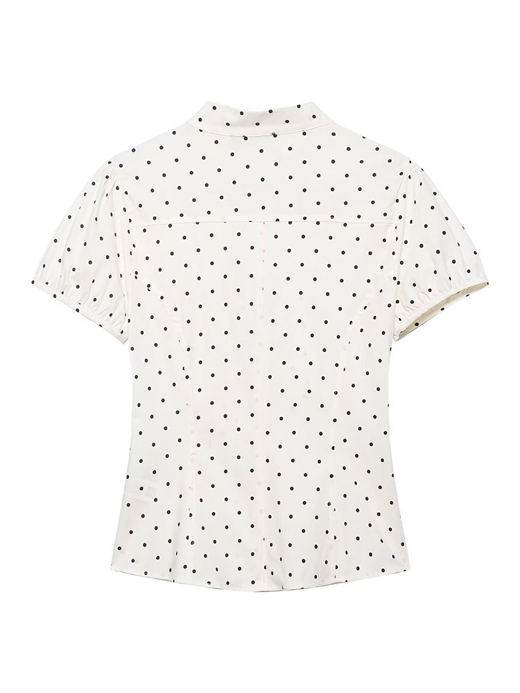 เสื้อเชิ้ตวินเทจสไตล์เรโทรสีขา - Women'S Formal Evening Wear Tops บทวิจารณ์และราคา
