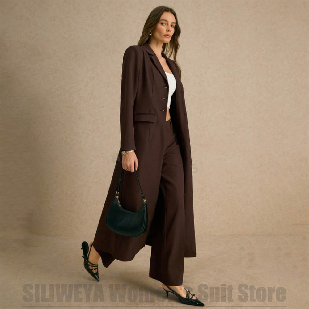 ชุดสูทผู้หญิงแฟชั่น 2 ชิ้น แขน - Women Formal Wear Tailor บทวิจารณ์และราคา