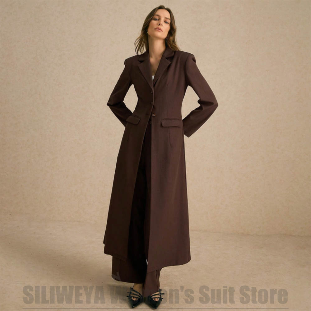 ชุดสูทผู้หญิงแฟชั่น 2 ชิ้น แขน - Women Formal Wear Tailor บทวิจารณ์และราคา