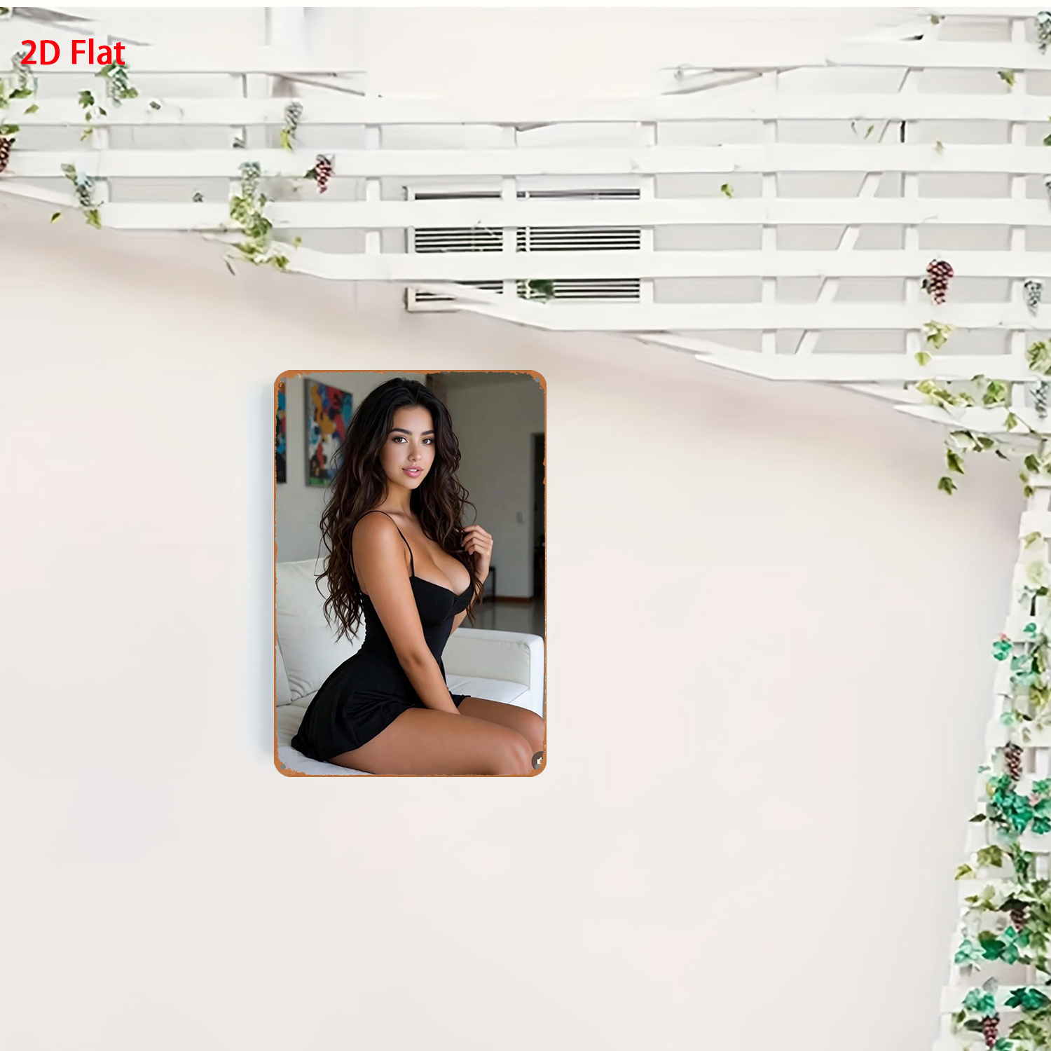 ป้ายโลหะ 2 มิติ - ป้ายโลหะรูปผ - Vintage Women'S Formal Wear บทวิจารณ์และราคา