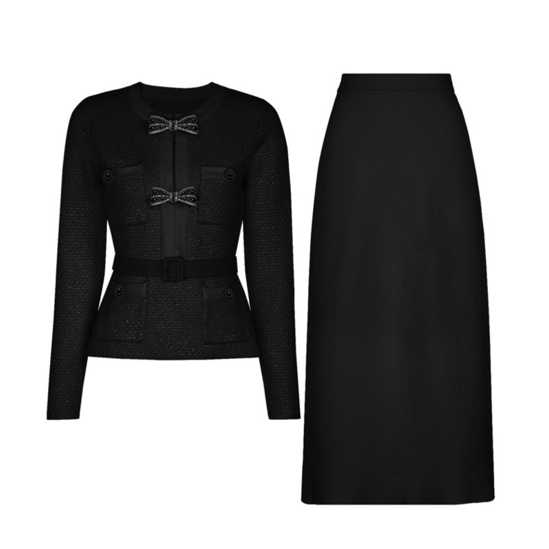 ชุดเซ็ตผู้หญิง LEOSOXS: เสื้อแ - Pencil Skirt Midi บทวิจารณ์และราคา