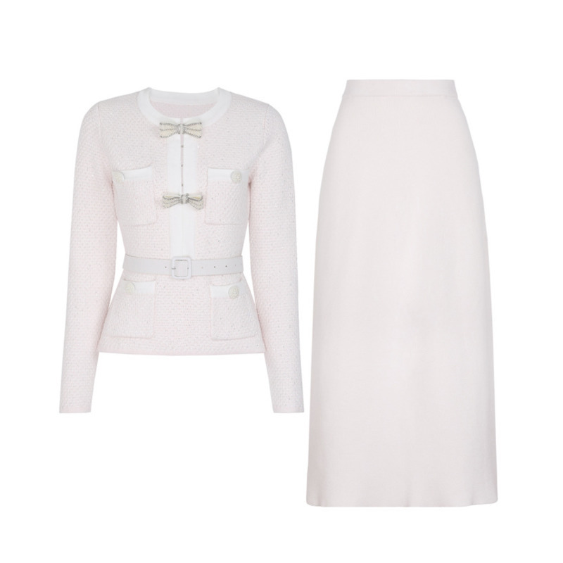 ชุดเซ็ตผู้หญิง LEOSOXS: เสื้อแ - Pencil Skirt Midi บทวิจารณ์และราคา