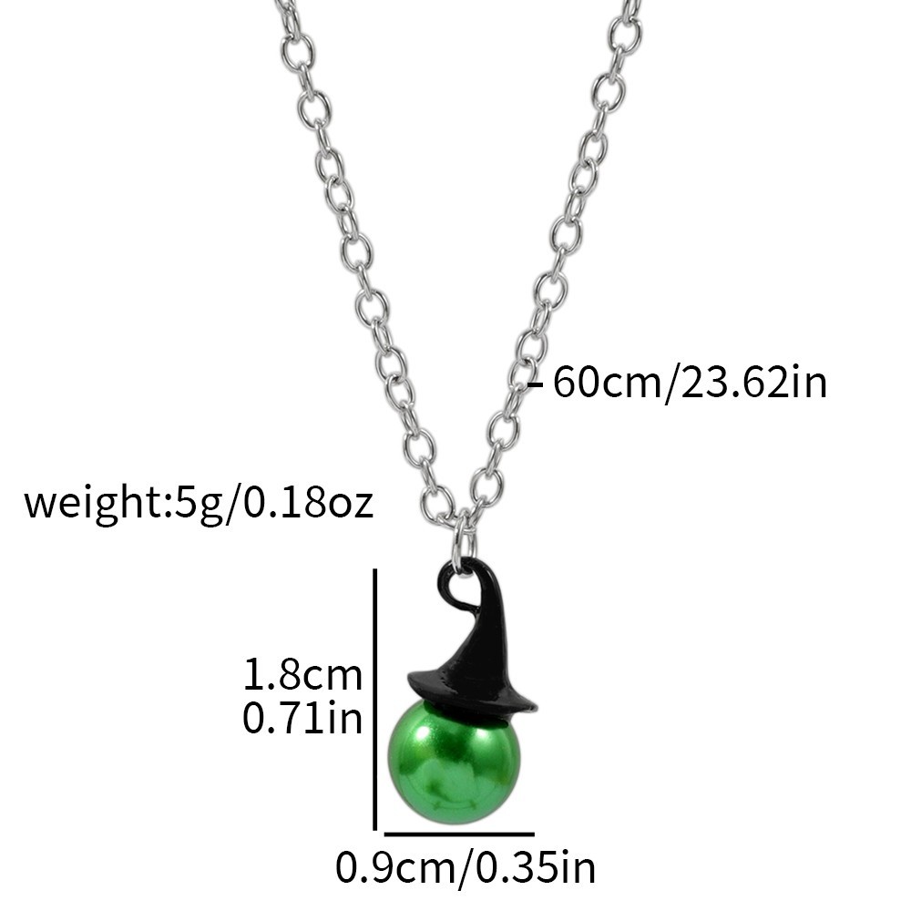 หมวกแม่มดและมงกุฎสไตล์ Wicked  - Pearl Necklace Set บทวิจารณ์และราคา