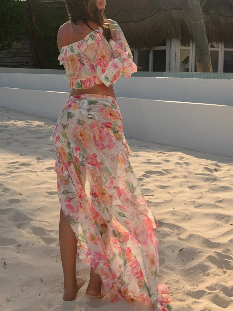 2025 2 ชิ้นเซ็กซี่บิกินี่ชุดว่ - Pencil Skirt Midi บทวิจารณ์และราคา