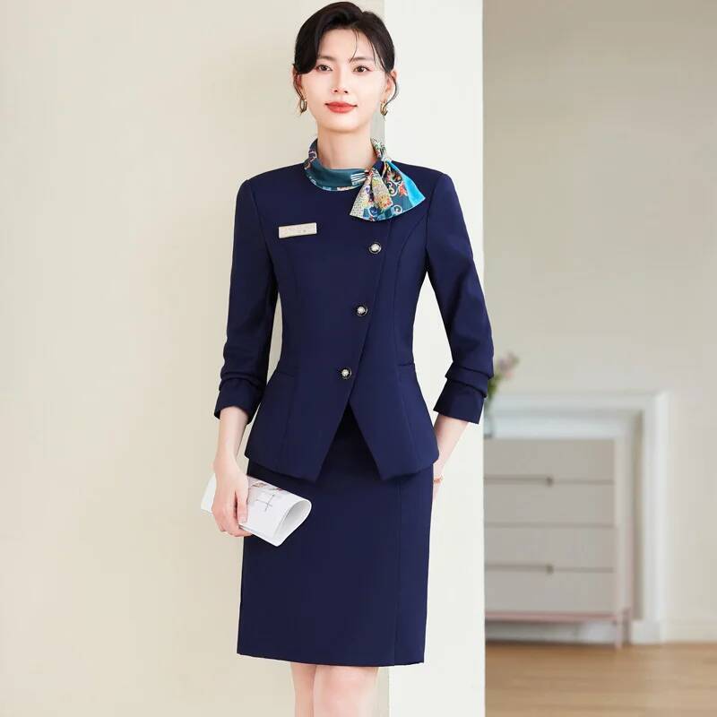 ชุดกางเกงสูทสไตล์หรูหราสำหรับผ - Women Formal Wear Interview บทวิจารณ์และราคา