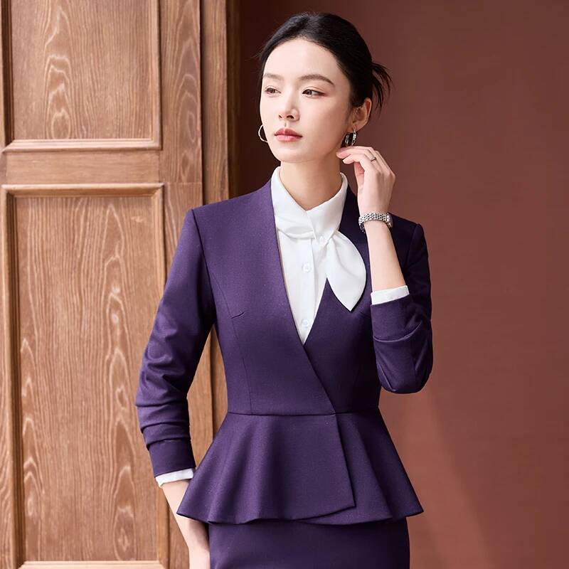 ชุดสูทผู้หญิงคุณภาพสูงสำหรับงา - Women Formal Wear Interview บทวิจารณ์และราคา