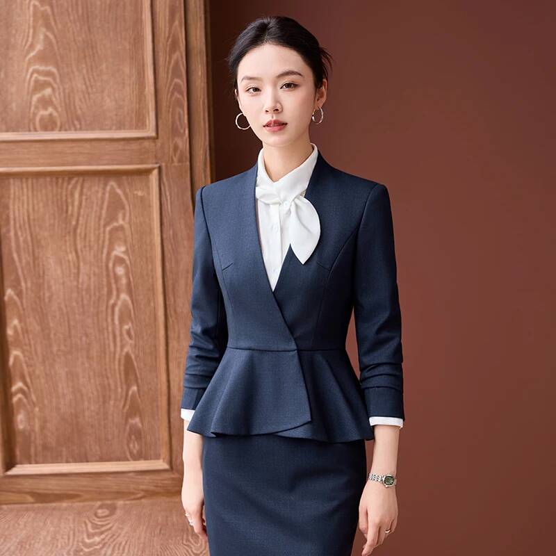 ชุดสูทผู้หญิงคุณภาพสูงสำหรับงา - Women Formal Wear Interview บทวิจารณ์และราคา