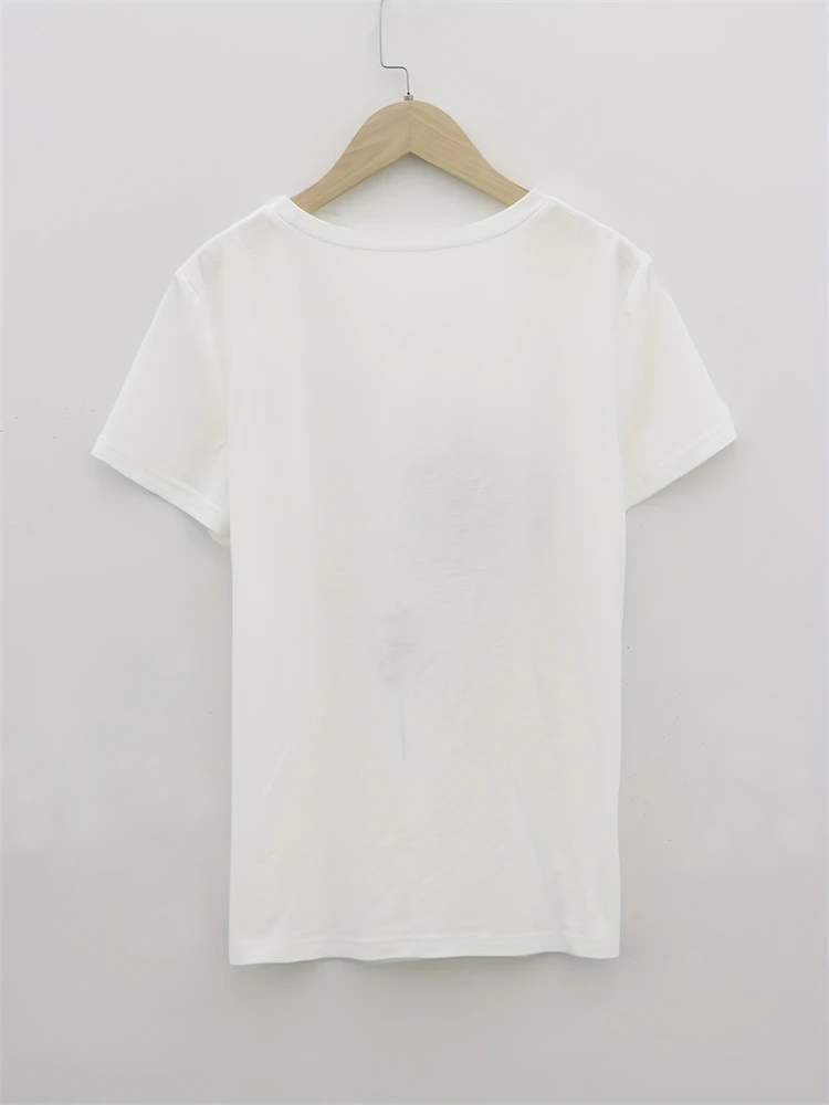 เสื้อยืดผู้หญิงลายวิวเมืองสีสั - Women'S Formal Evening Wear Tops บทวิจารณ์และราคา