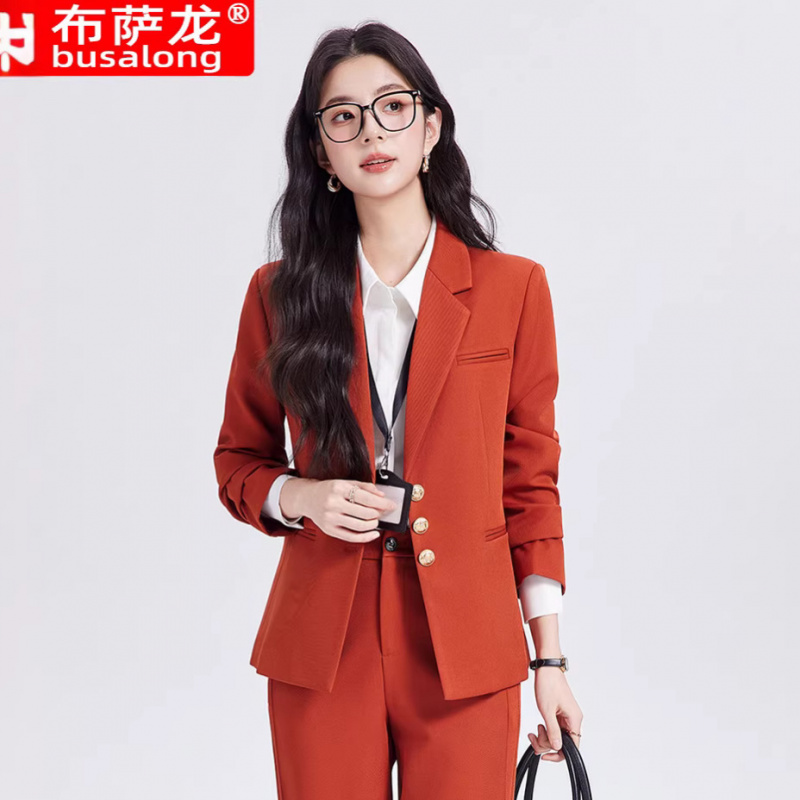 ชุดสูทผู้หญิงสีกากี ระดับไฮเอน - Women Formal Wear Interview บทวิจารณ์และราคา