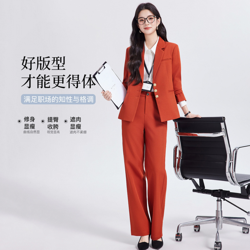 ชุดสูทผู้หญิงสีกากี ระดับไฮเอน - Women Formal Wear Interview บทวิจารณ์และราคา