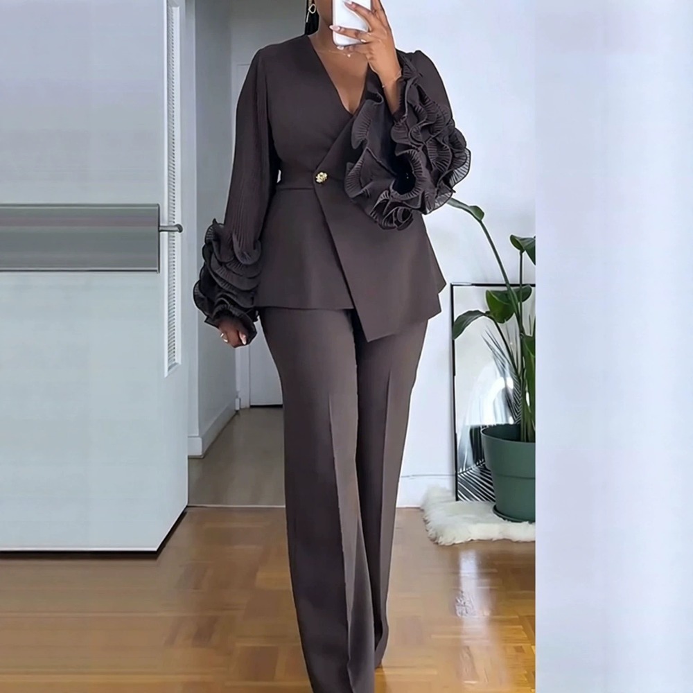 ชุดสูทกางเกง 2 ชิ้นสำหรับผู้หญ - Female Formal Wear บทวิจารณ์และราคา