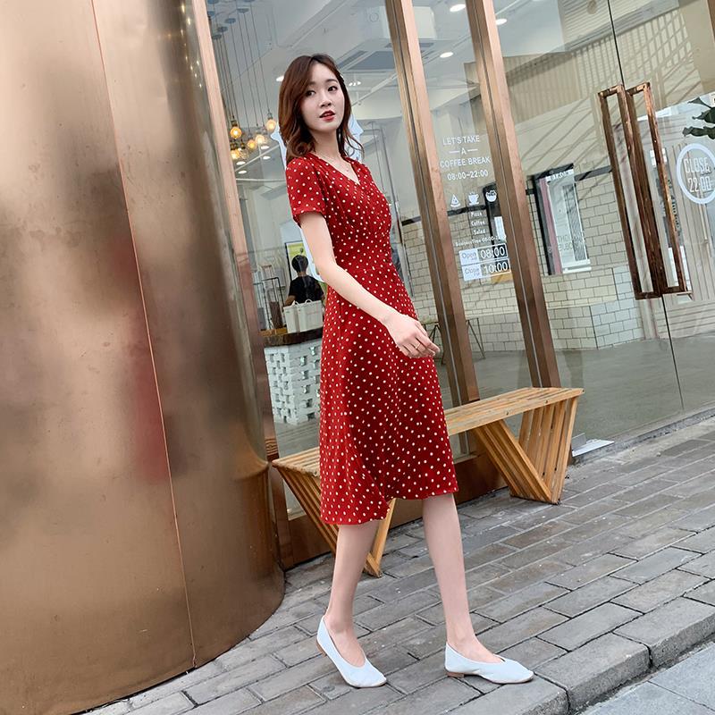 ชุดเดรสผ้าชีฟองสำหรับผู้หญิงทร - Wrap Dress Work บทวิจารณ์และราคา