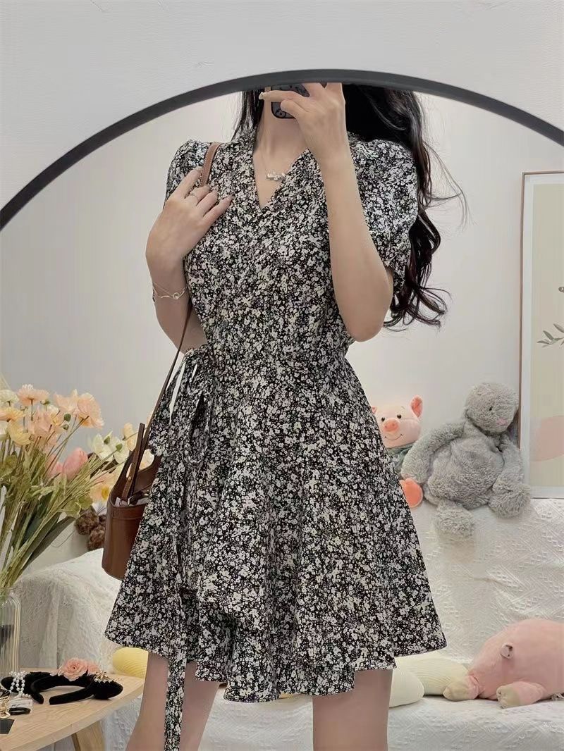 Little Daisy Bodycon ชุดสตรีพั - Wrap Dress Work บทวิจารณ์และราคา