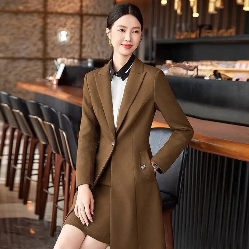 เสื้อผ้าคุณภาพสูงสำหรับฤดูใบไม - Women Formal Wear Interview บทวิจารณ์และราคา