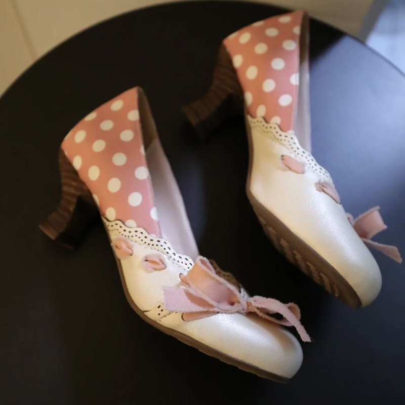 รองเท้าส้นหนาสไตล์วินเทจสำหรับ - Vintage Women'S Formal Wear บทวิจารณ์และราคา