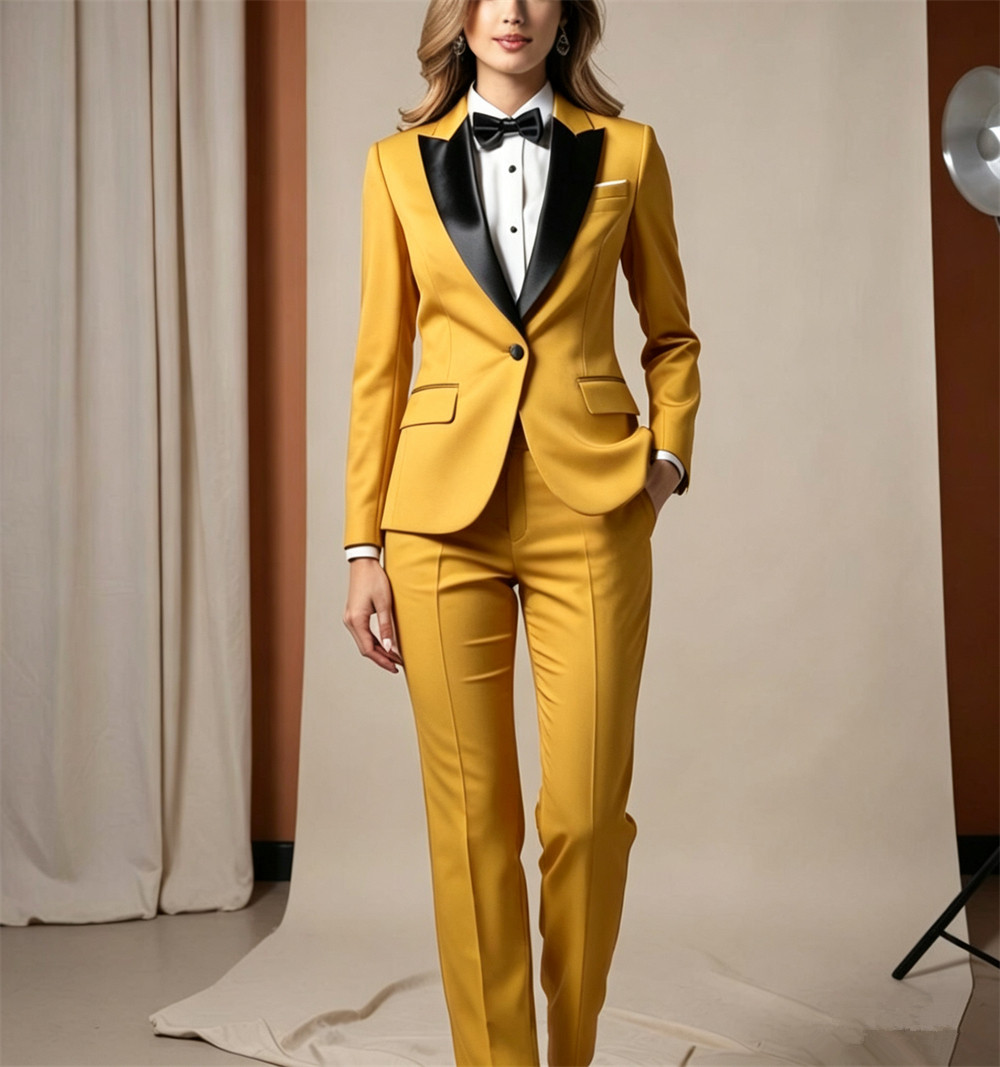 ชุดสูทผู้หญิงคลาสสิก 2 ชิ้น ชุ - Women Formal Wear Tailor บทวิจารณ์และราคา