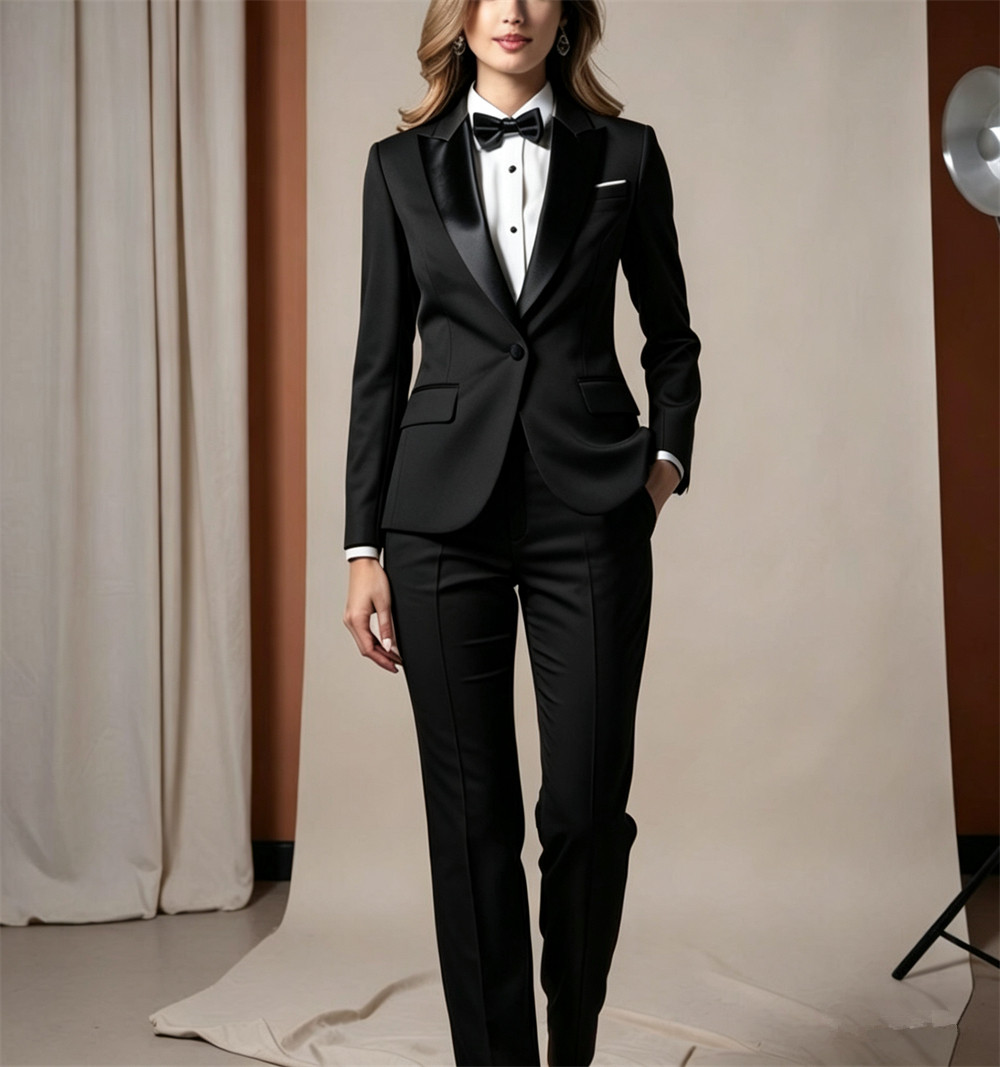 ชุดสูทผู้หญิงคลาสสิก 2 ชิ้น ชุ - Women Formal Wear Tailor บทวิจารณ์และราคา