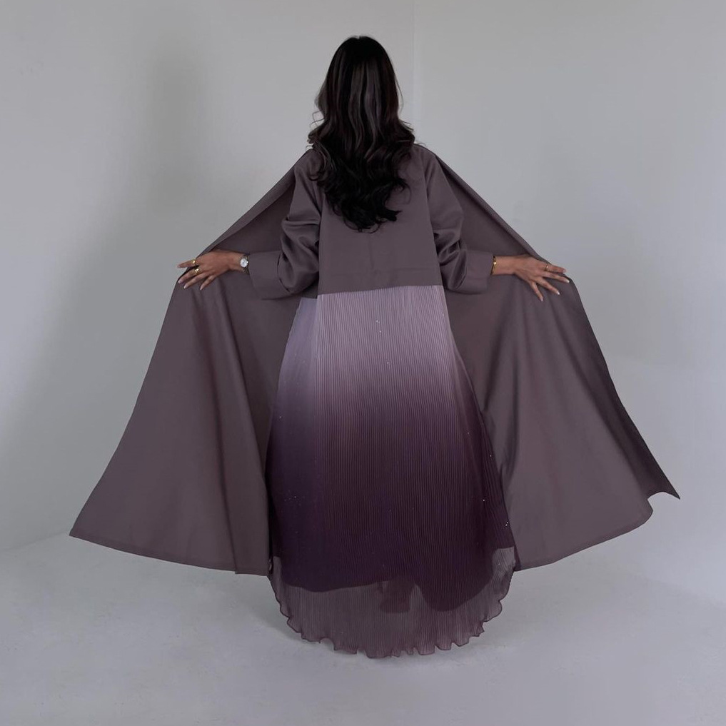 ชุดอาบายะแบบจีบสำหรับสตรีชาวมุ - Women Formal Wear Dubai บทวิจารณ์และราคา